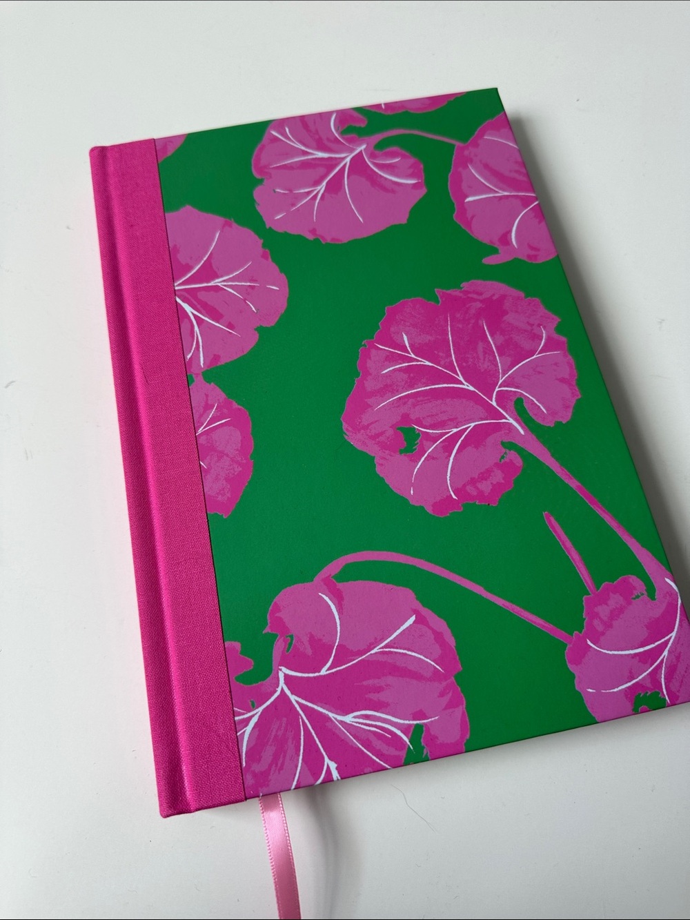 DVF x Target Pink & Green Floral Hardcover Notebook